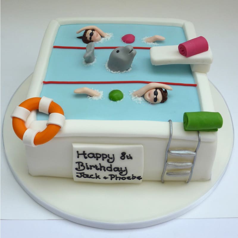 Swimming Pool Cake! - Completed Projects - the Lettuce Craft Forums
