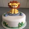 2022 Baby Shower Lion Fondant Cake 800X800 1