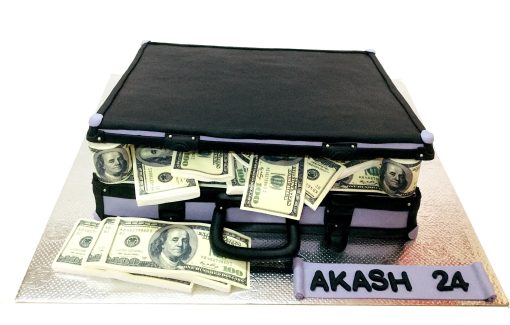 Business Briefcase Birthday Cake