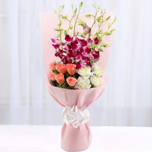 Alluring Fresh Flowers Bouquet