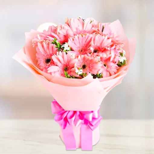 LoveyDovey Light Pink Gerbera