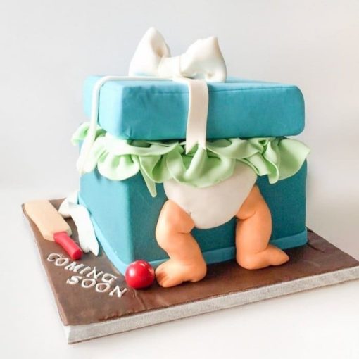 Baby Diaper Baby Shower Cake