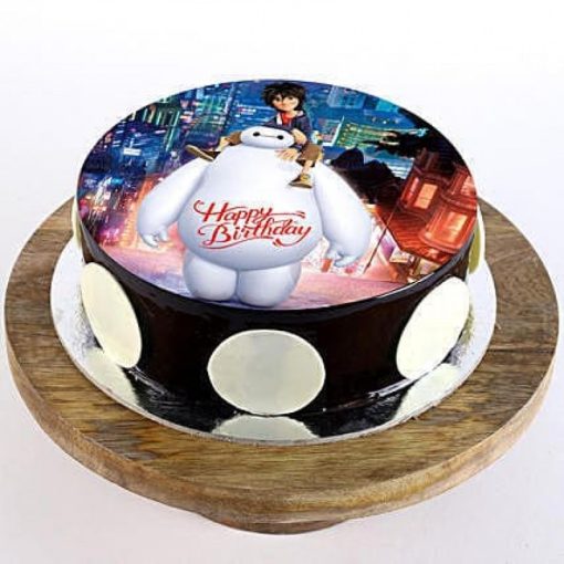 Big Hero Cartoon Photo Cake