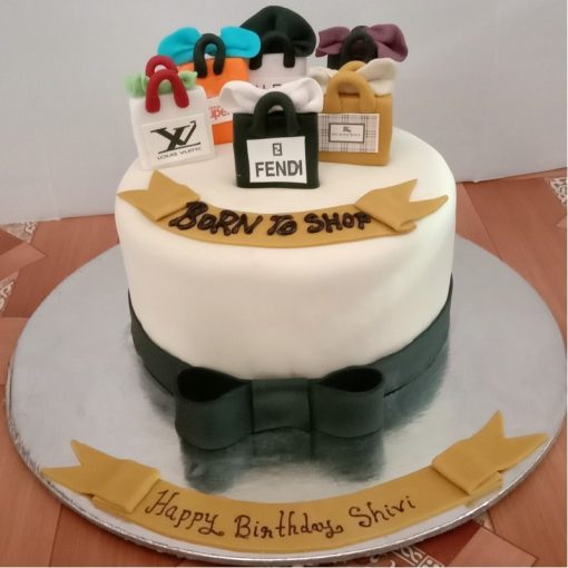 Born to Shop Designer Cake