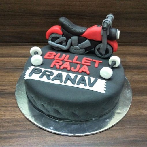 Bullet Raja Fondant Cake