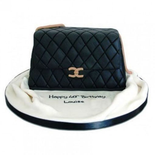 Chanel Fondant Handbag Cake