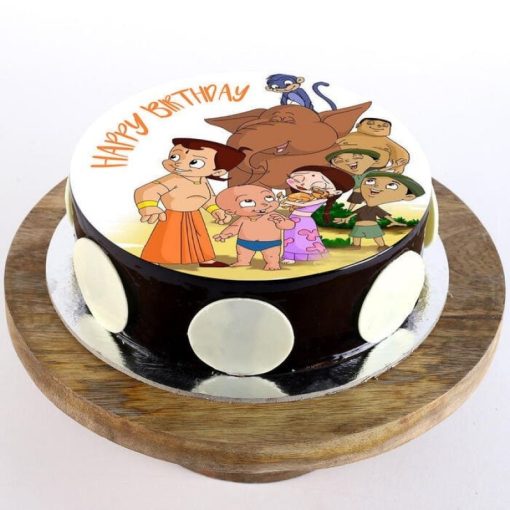 Chhota Bheem Special Cartoon Photo Cake