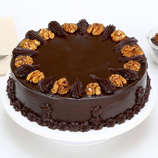 Chocolate Walnut Cake