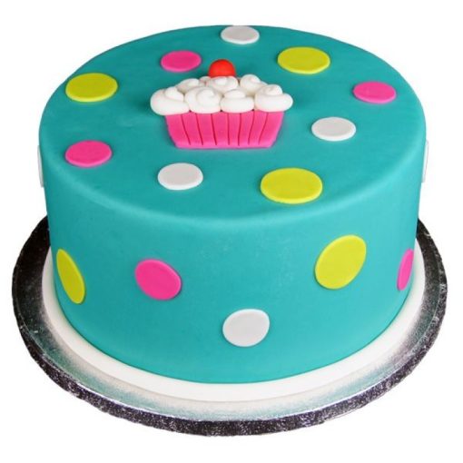 Cupcake Theme Fondant Cake