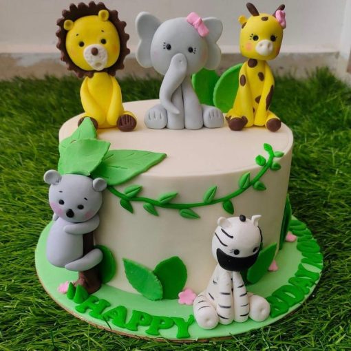 Cute Animals Cake