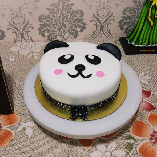 Cute Panda Face Designer Cake