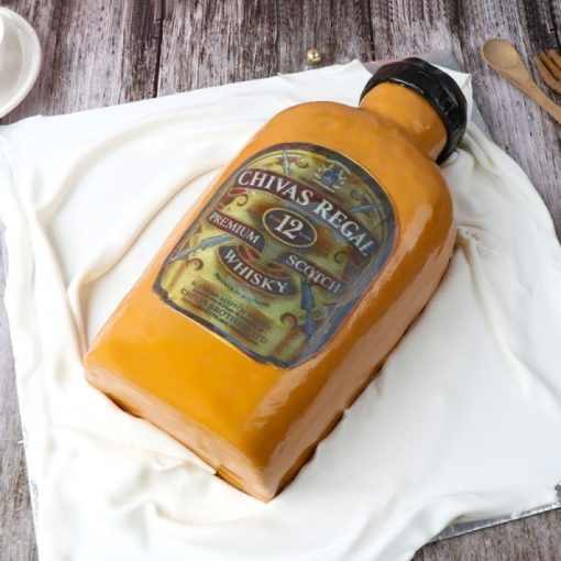 Delicious Chivas Regal Whiskey Cake