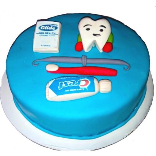 Dentist Theme Designer Cake