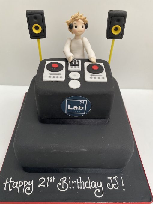 DJ Guy Birthday Cake