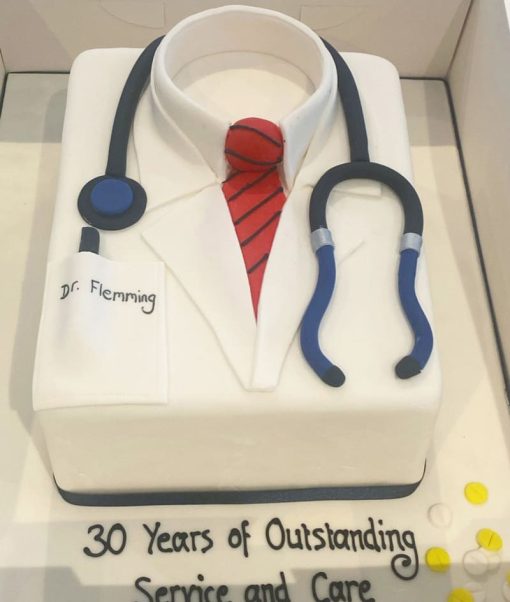 Doctor Retirement Cake