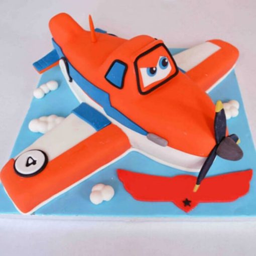 Flight Of Fantasy Fondant Cake