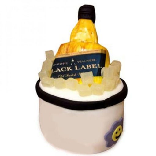 Grand Black Label Fondant Cake