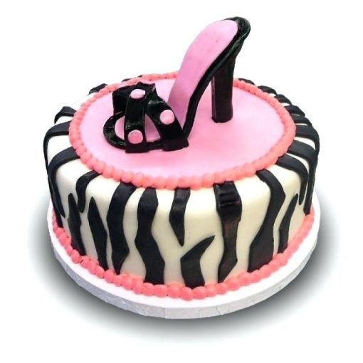 High Heel Theme Fondant Cake