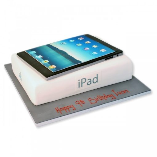 iPad Box Themed Fondant Cake