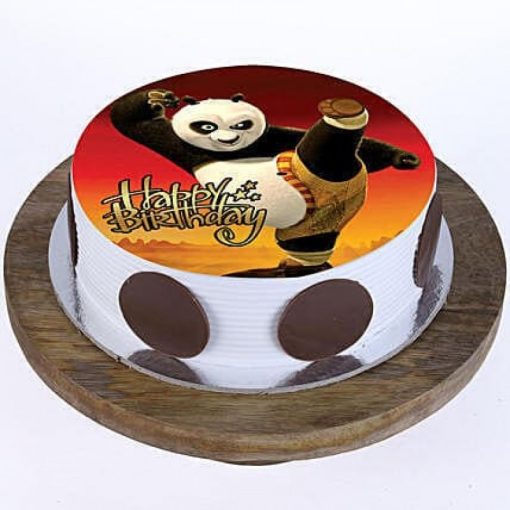 Kung Fu Panda Photo Cake