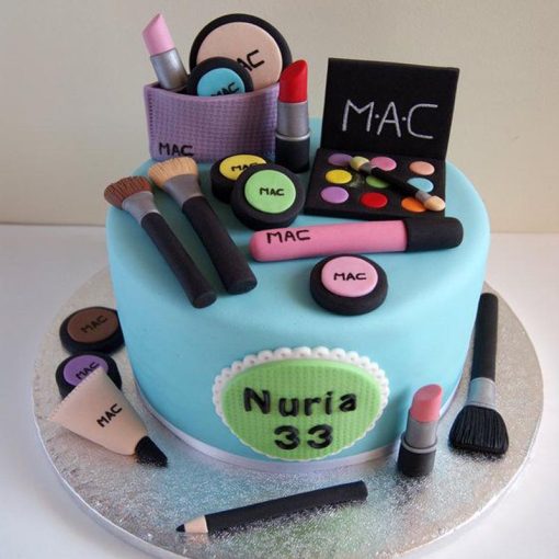 Mac Makeup Birthday Cake