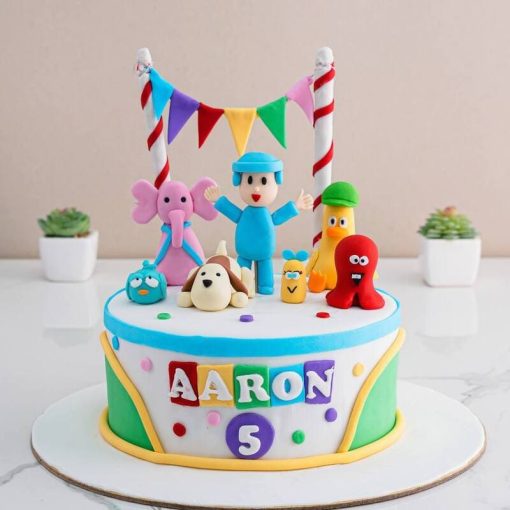 Pocoyo Fam Cake