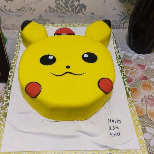 Pokemon Go Fondant Cake