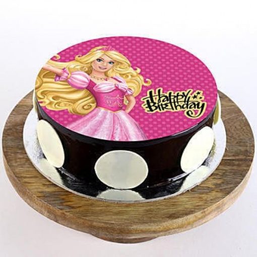 Princess Aurora Photo Cake