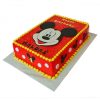 Red Mickey Mouse Fondant Cake 800X800 1