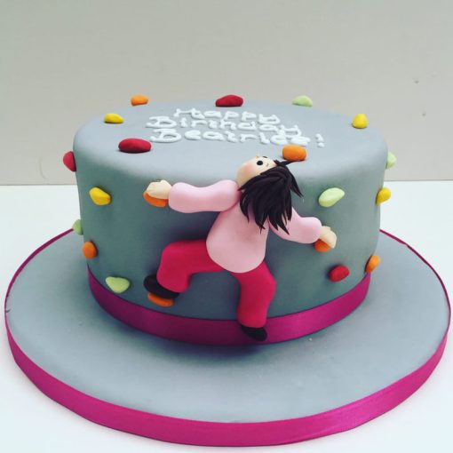 Rock Climbing Cake