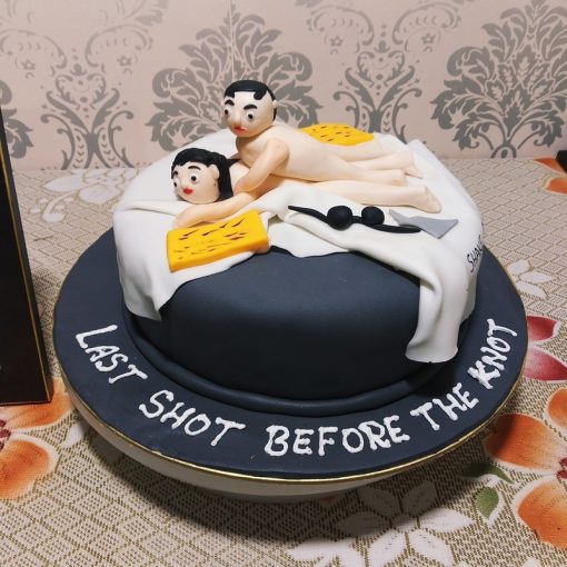 Sex From Behind Theme Naughty Cake