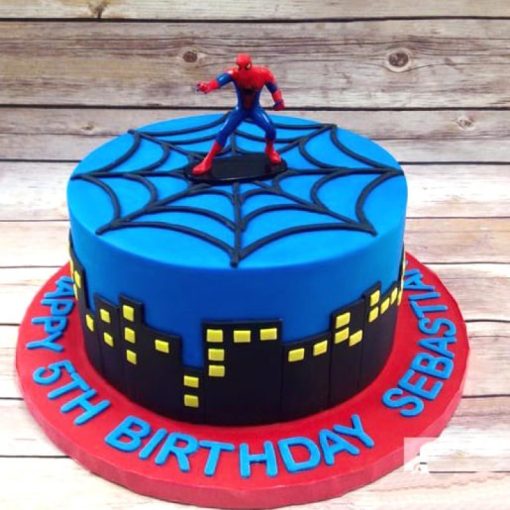 Spiderman Homecoming Cake