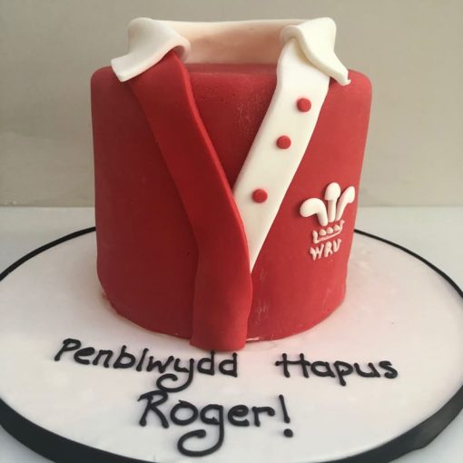 Welsh Rugby Shirt Cake