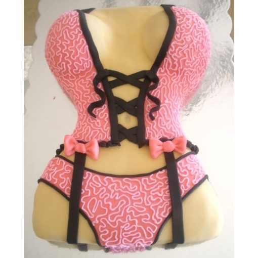 Woman Body Adult Cake