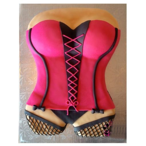 Women Body Naughty Fondant Cake