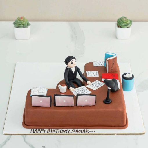 Worktable Design Cake